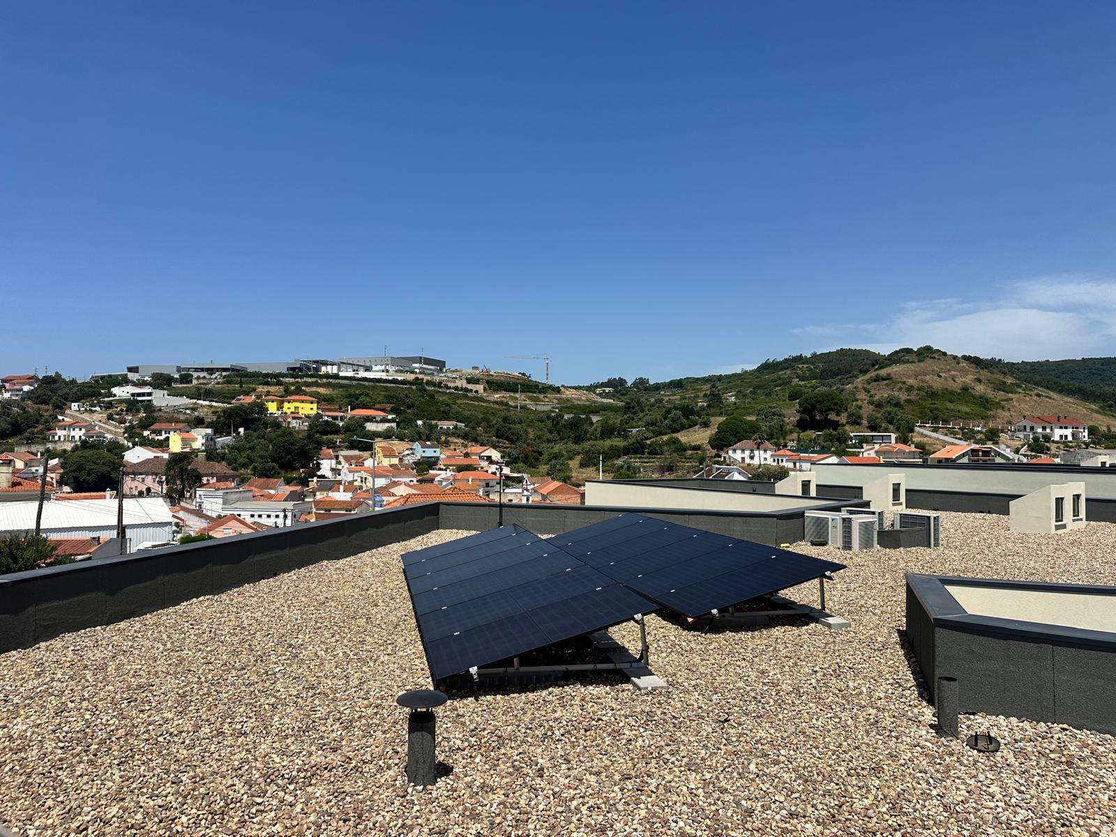Projeto solar de grande escala
